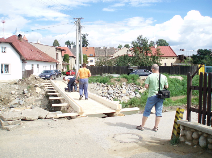 Fotogaléria Drevené lávky po záplavach (22) Drevené lávky po záplavach