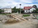 Výstavba drevených lávok po záplavach Výstavba drevených lávok po záplavach