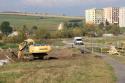 September 2011, začiatky výstavby nového mostu September 2011, začiatky výstavby nového mostu