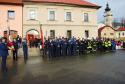 Slávnostné odovzdávanie nového hasičského auta Slávnostné odovzdávanie nového hasičského auta